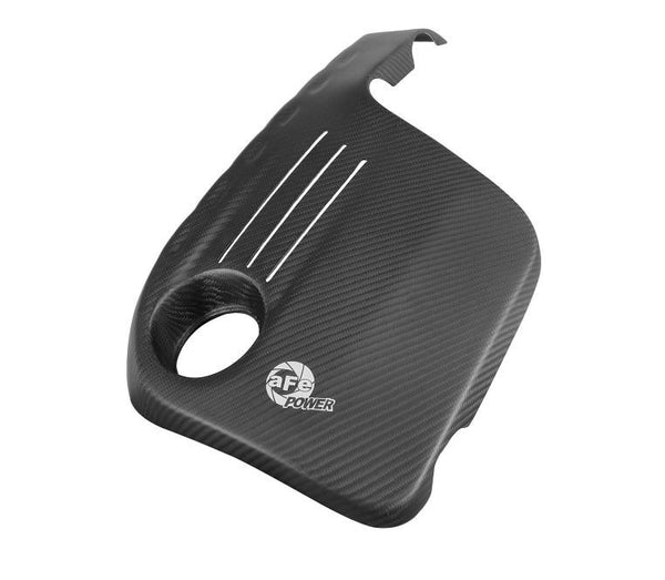 aFe Engine Cover Matte Carbon Fiber