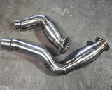 Agency Power High Flow Cat Stainless Steel Down Pipes BMW M3 F80 | M4 F82/F83 15-16