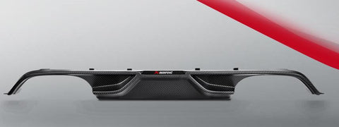 Akrapovic F85 X5 M & F86 X6 M Rear Carbon Fiber Diffuser